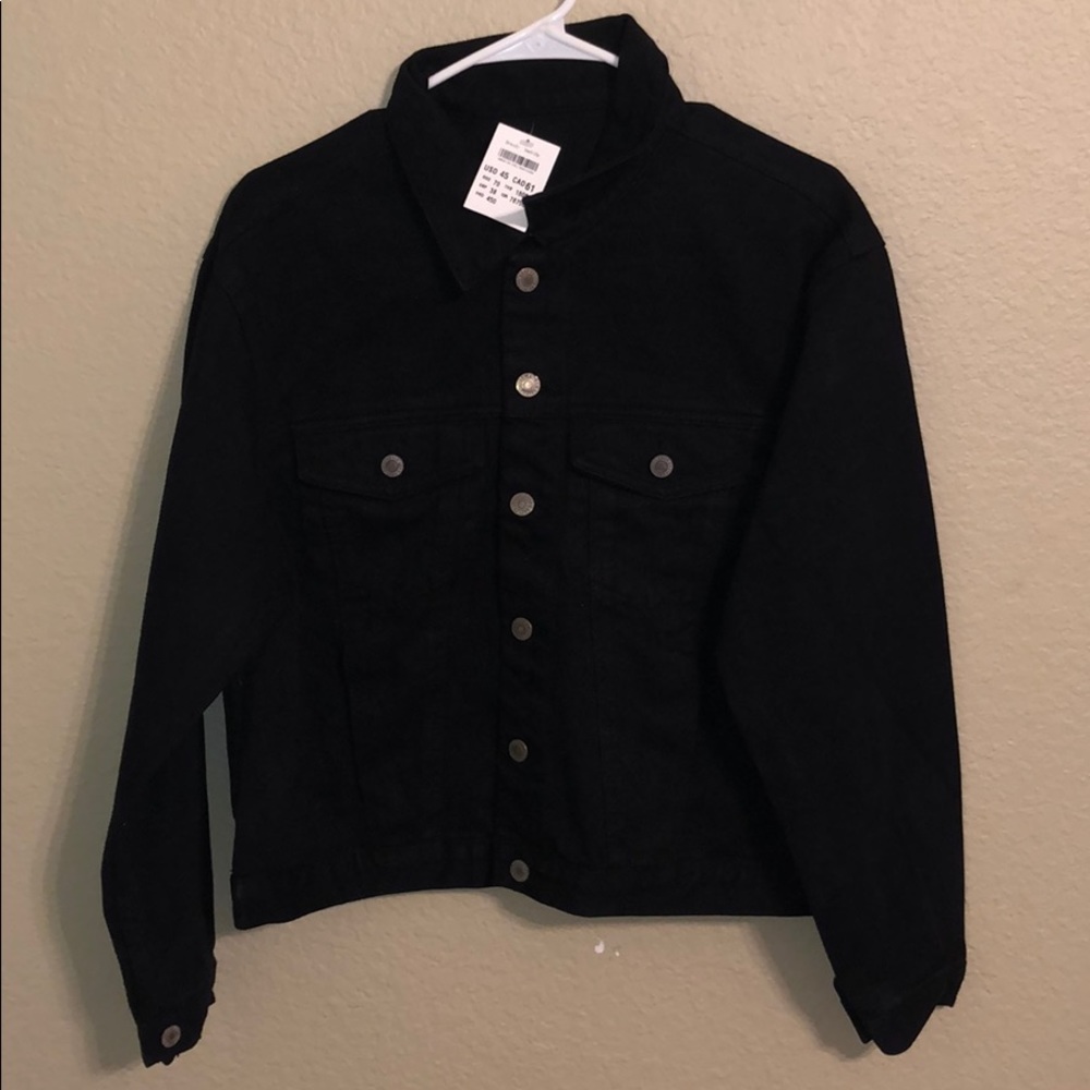 Brandy Melville Black Jean Jacket